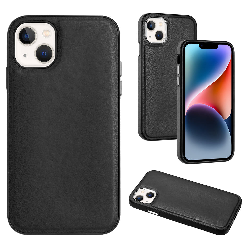 YB Leather Coating Series-6 For iPhone 14 Cell Phone Guard Cover Anti-scratch PU Leather TPU Case YB Leather Coating Series-6 For iPhone 14 Cell Phone Guard Cover Anti-scratch PU Leather TPU Case